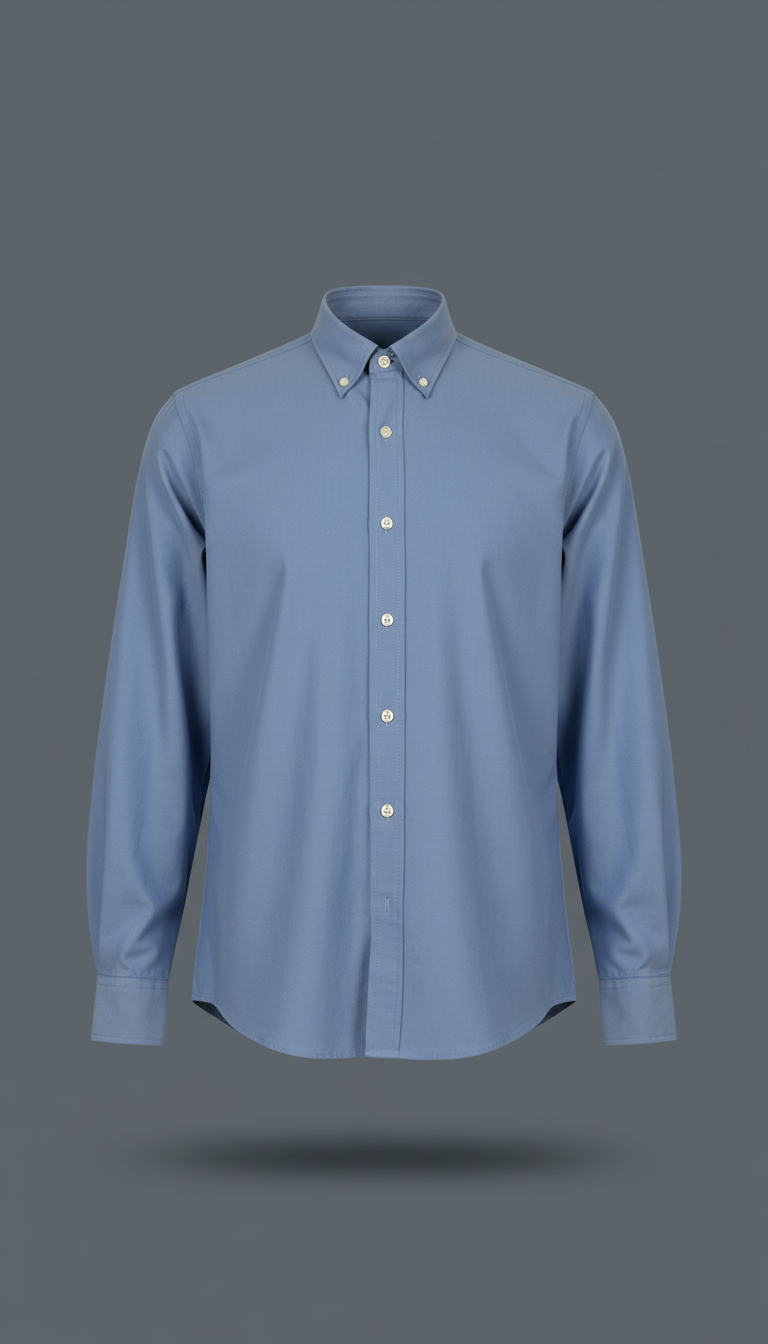 Mist Blue Oxford Shirt