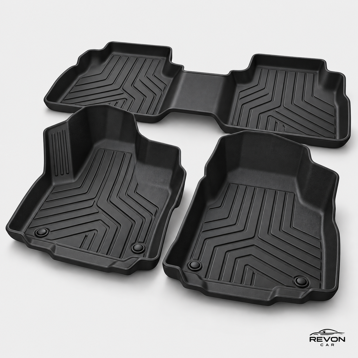 REVON 3D car mat set – driver, passenger and rear mats