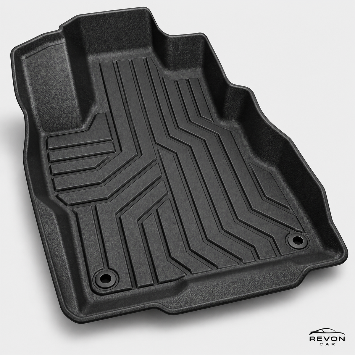 REVON 3D front car mat with raised edges – detail